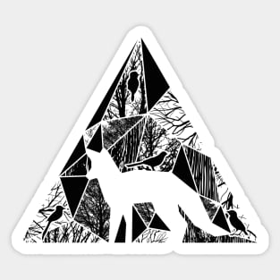 Forest fox Sticker